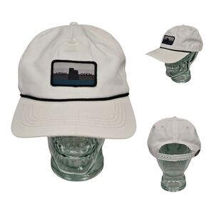 Siegfried & Jensen Utah Open Golf Hat Cap‎ Riverside Country Club Provo White